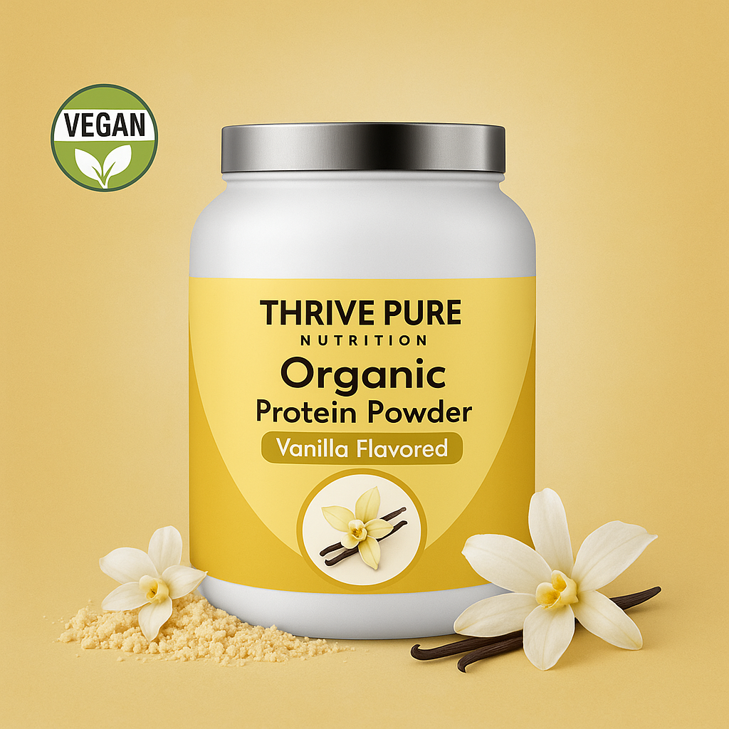 Bio-Proteinpulver – Vanillegeschmack – Thrive Pure Nutritions
